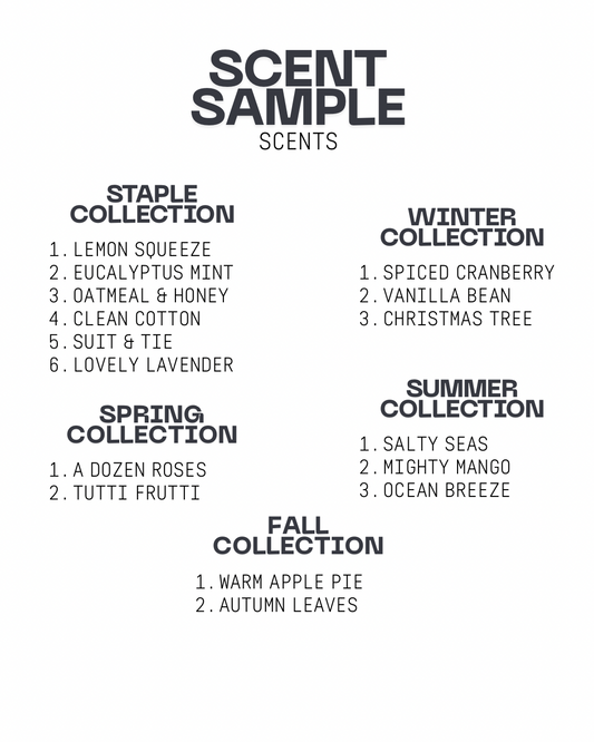 Mini Scent Collection - Sniff Them All!