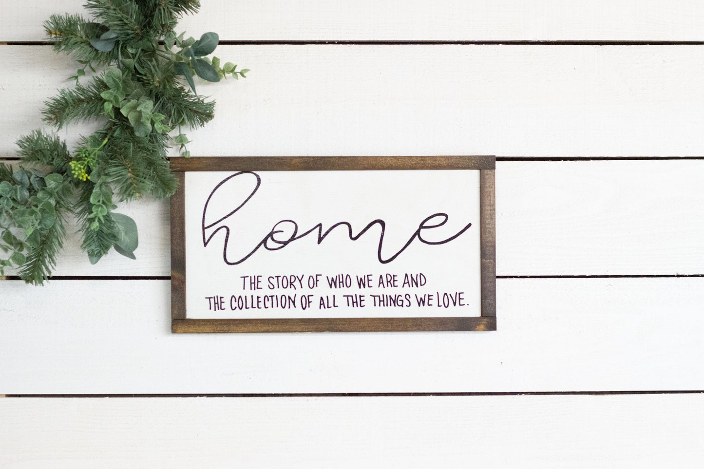 home the story of who we are and the collection of all the things we love
